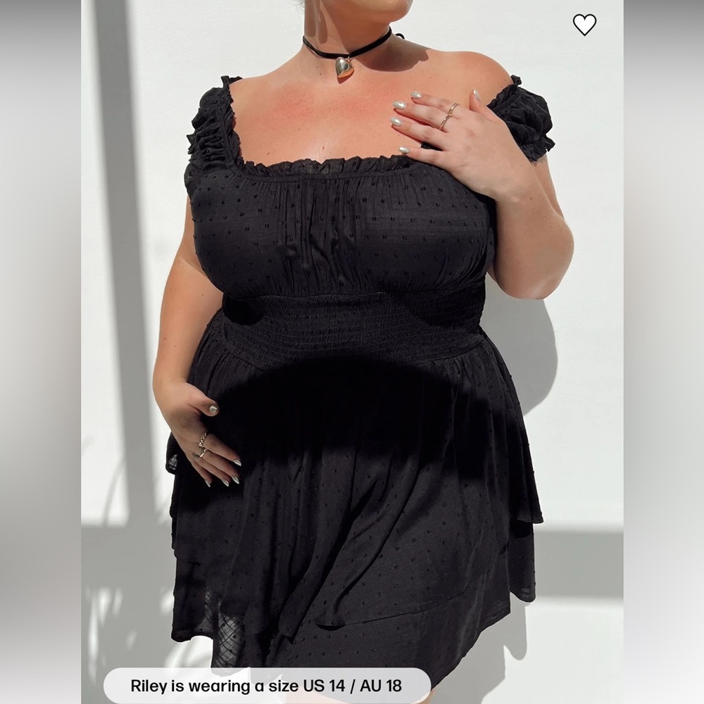 Princess Polly Black Love Galore